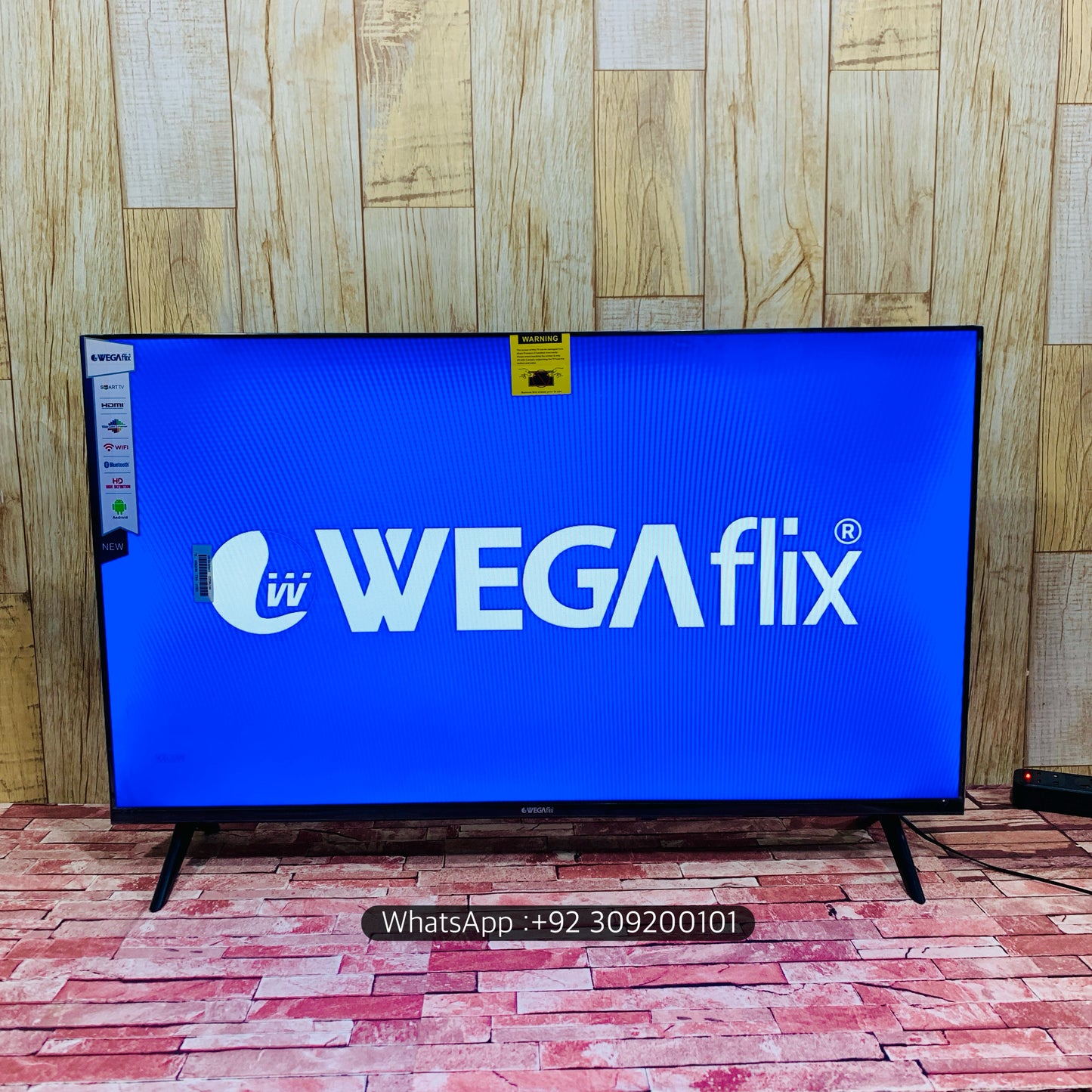 Malysian 43 Box (40”) 4K Sported Smart Led Tv New Model | Boderless Wegaflex Series