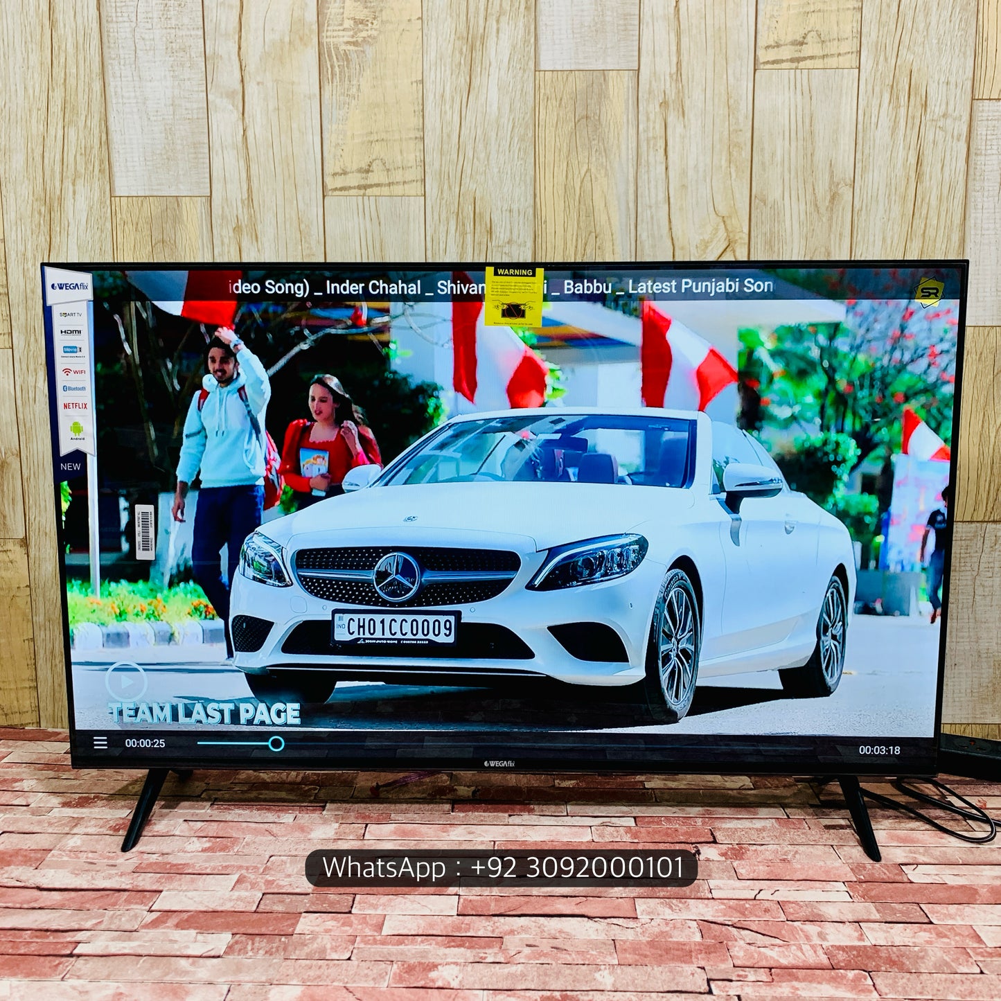 Malysian 48 Box (43”) 2K +Smart Led Tv New Model | Boderless Wegaflex Series