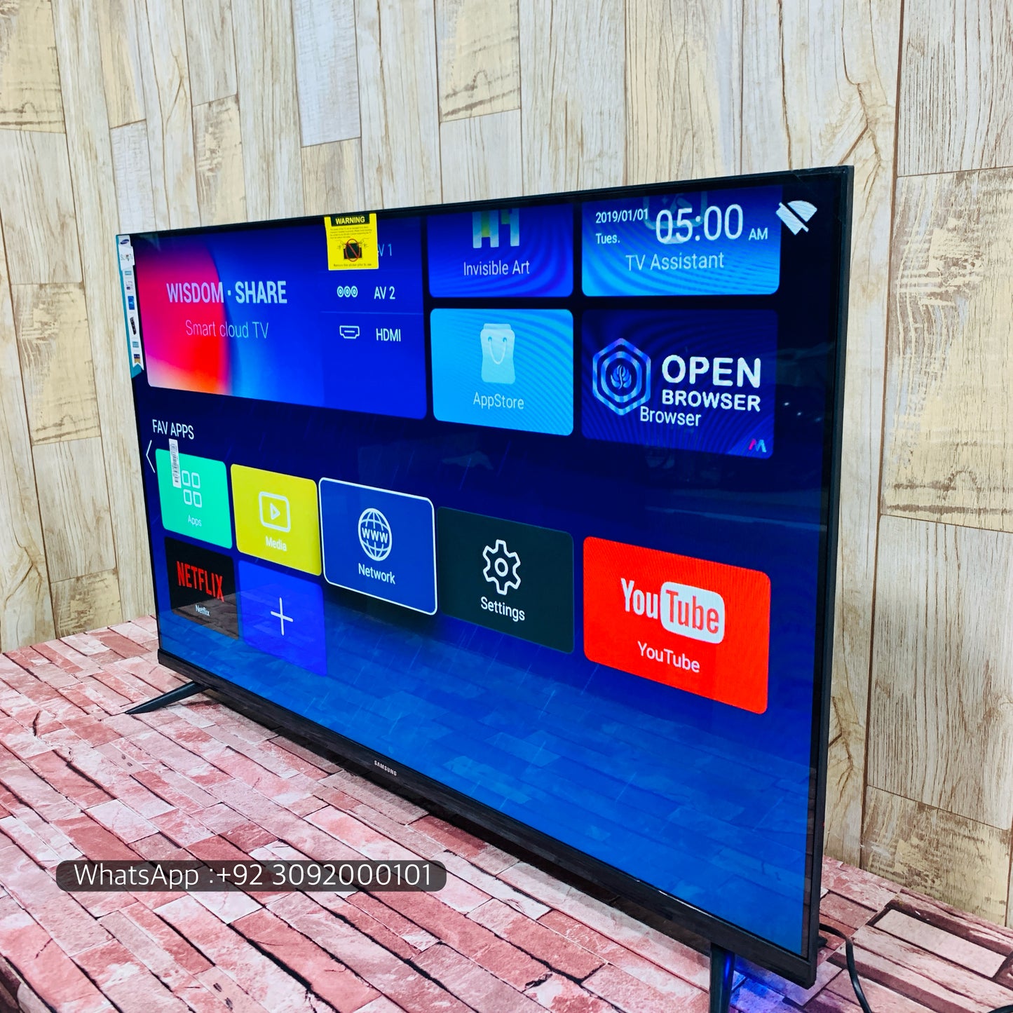 Malysian 48 Box (43”) 2K +Smart Led Tv New Model | Boderless New Series