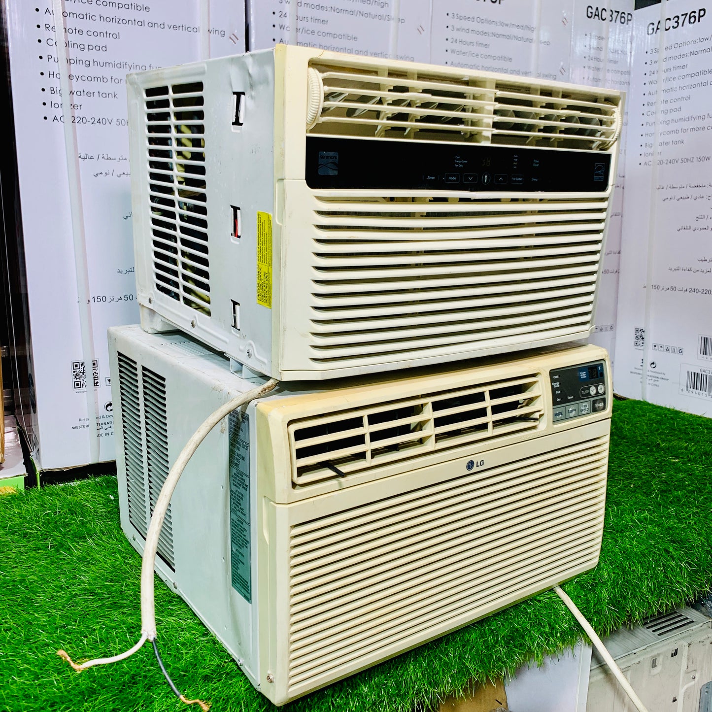 0.75 Ton Imported Window Ac 110V (A Condition 9/10)