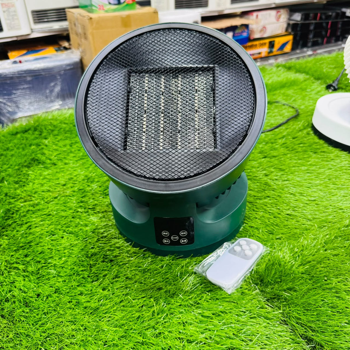 Globe Ceramic Blower Heater (With Remote) Model GR-202A
