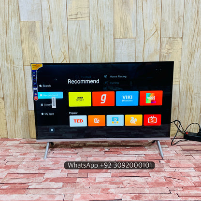 Malysian 32 Smart Led Tv New Model | Voice Remote Boderless Nextlife  Series