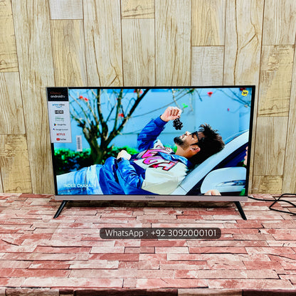 Malysian 32" Smart Led Tv New Model |  Voice Remote Boderless Glance Series