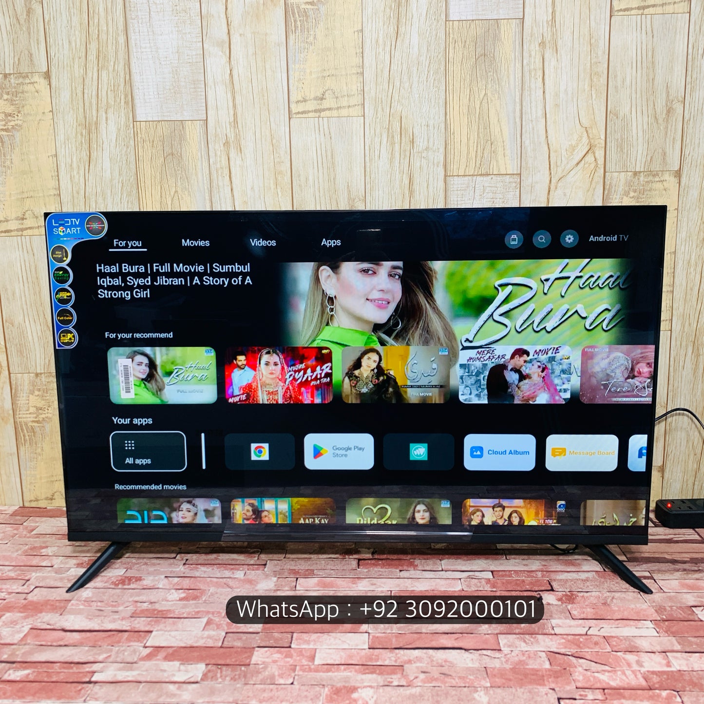 Google TV  43 Box ( 40") FHD 4K Sported  +Smart Led Tv New Model | Voice Remote Boderless  Amarcian Series