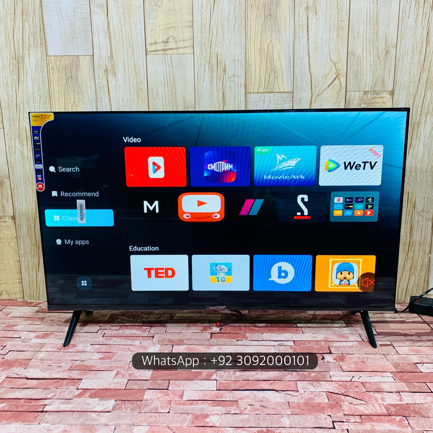 Malysian 43 Box (40”) 4K  Sported Smart Led Tv New Model | Voice Remote Boderless Nextlife  Series