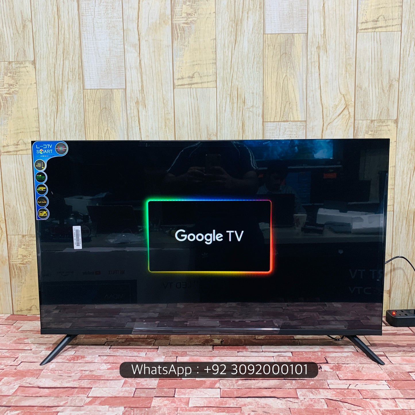 Google TV  43 Box ( 40") FHD 4K Sported  +Smart Led Tv New Model | Voice Remote Boderless  Amarcian Series