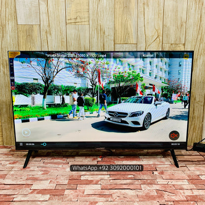 Malysian 43 Box (40”) 4K  Sported Smart Led Tv New Model | Voice Remote Boderless Nextlife  Series