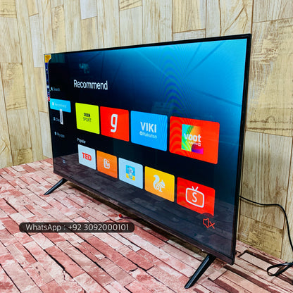 Malysian 43 Box (40”) 4K  Sported Smart Led Tv New Model | Voice Remote Boderless Nextlife  Series