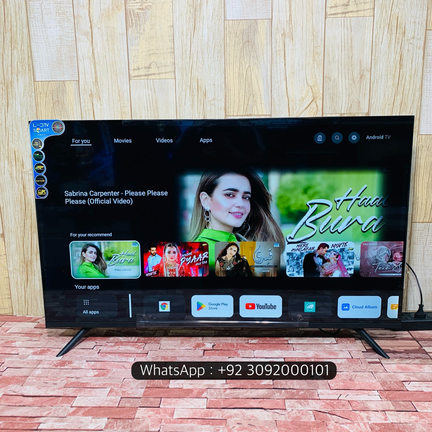 Google TV  48 Box ( 43") FHD 4K Sported  +Smart Led Tv New Model | Voice Remote Boderless  Amarcian Series