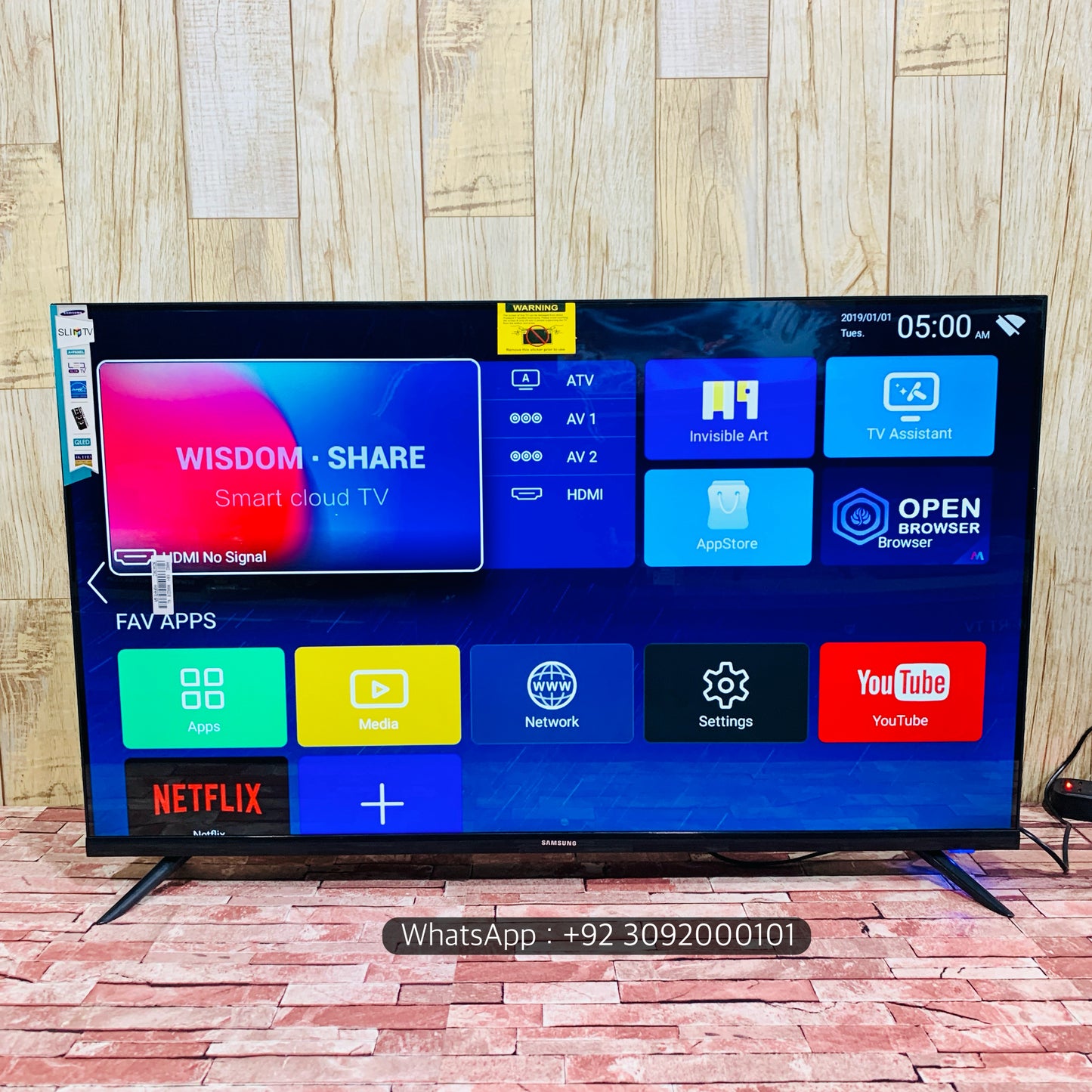 Malysian 48 Box (43”) 2K +Smart Led Tv New Model | Boderless New Series