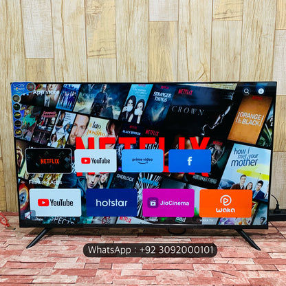 Google TV  48 Box ( 43") FHD 4K Sported  +Smart Led Tv New Model | Voice Remote Boderless  Amarcian Series