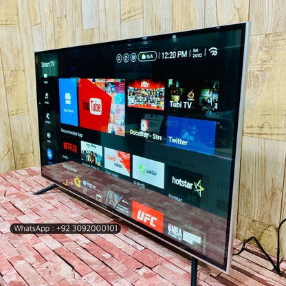 Malysian 43 Box (40”) 4K  Sported Smart Led Tv New Model | Boderless Glance Series