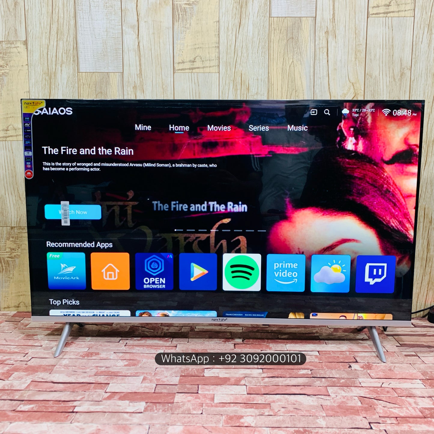 Malysian 48 Box (43”) UHD 4K +Smart Led Tv New Model | Voice Remote Boderless Nextlife Series