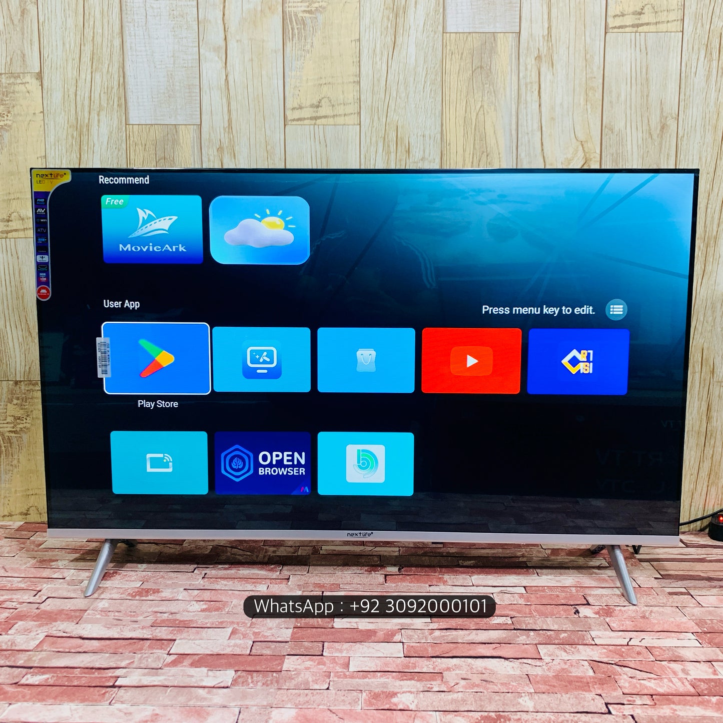 Malysian 48 Box (43”) UHD 4K +Smart Led Tv New Model | Voice Remote Boderless Nextlife Series