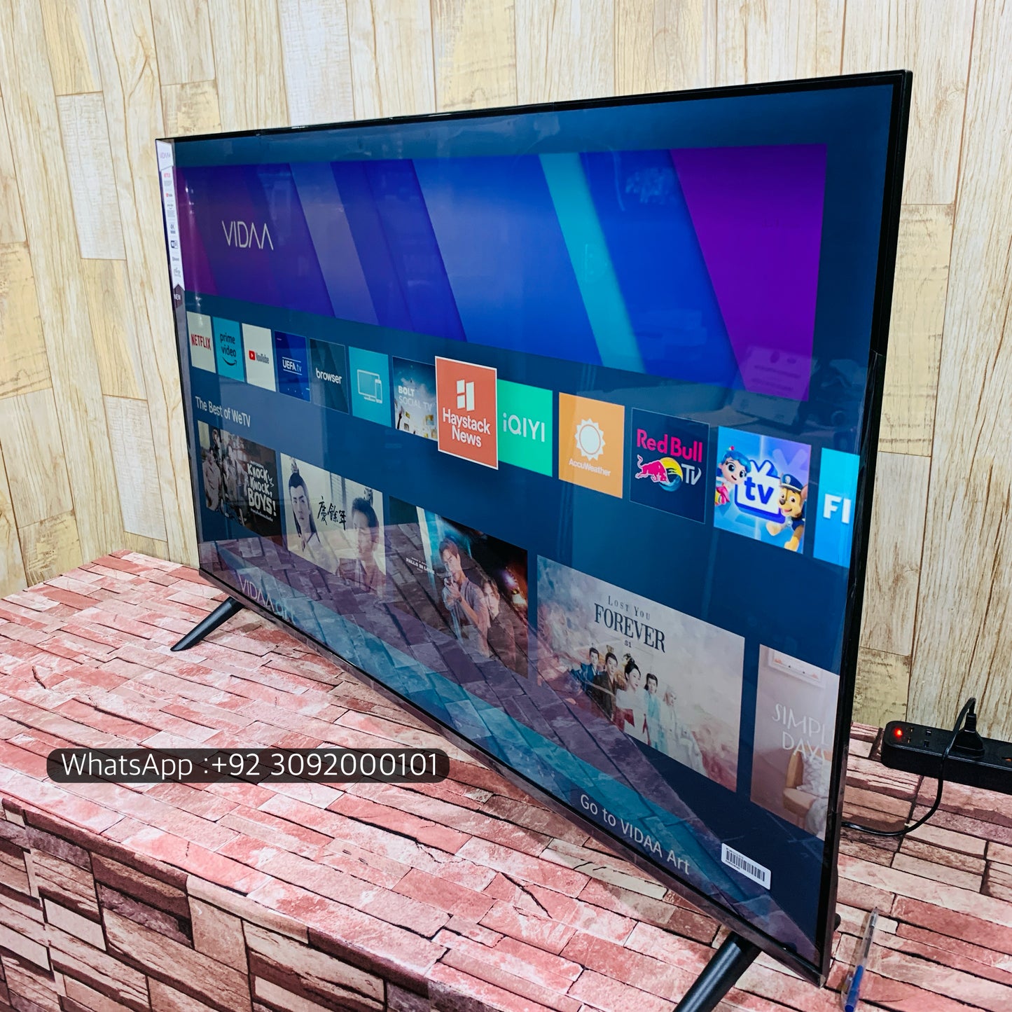 Vidaa Full 50 UHD 4K +Smart Led Tv New Model | Voice Remote Boderless Vidaa Amarcian Series