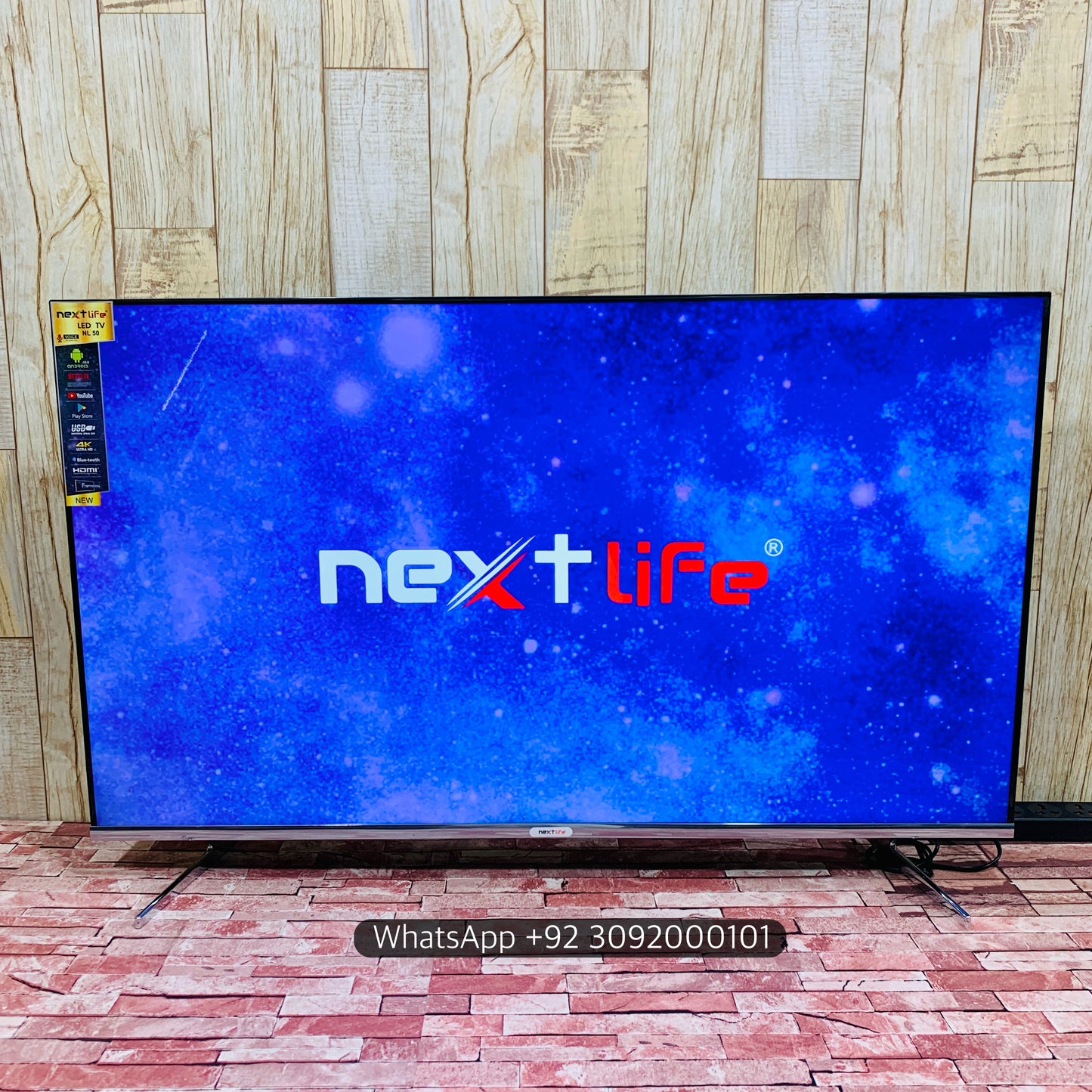 Malysian 55 Box (50”) UHD 4K +Smart Led Tv New Model | Voice Remote Boderless Nextlife Series