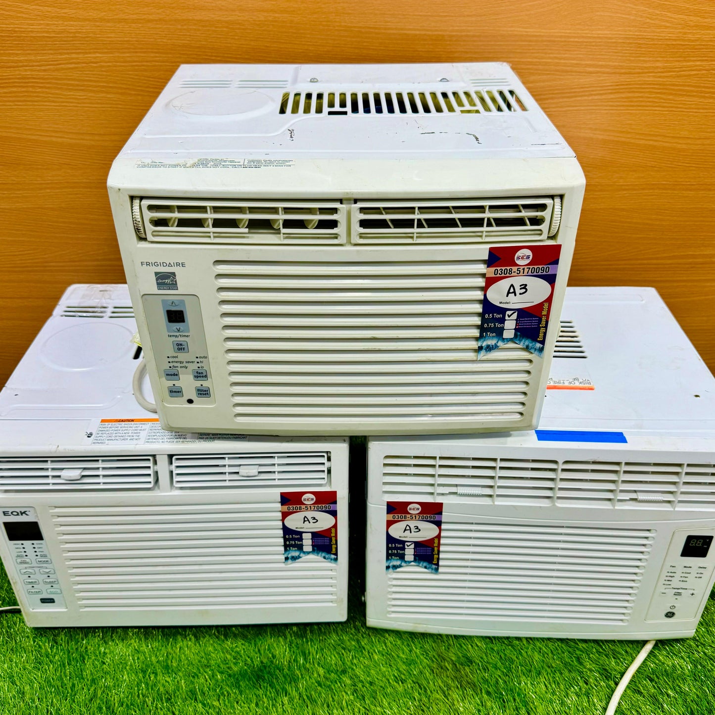 0.5 Ton Imported Window Ac 110V Model -A3 ( Condition 9/10)