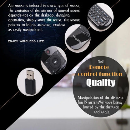 Wechip W1 2.4GHZ Wireless Air Mouse