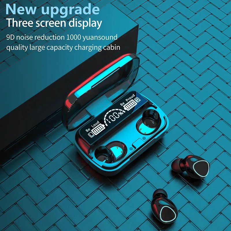 M10 Wireless Earbuds Bluetooth Earphone Noise Cancellation HIFI Quality