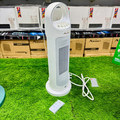 Amando  Intelligent Ceramic Tower Moving/Oscillating Fan Heater Model A2130