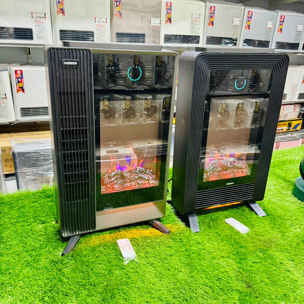 3D Flame Simulation Luxury Electric Heater Model GR-242/243