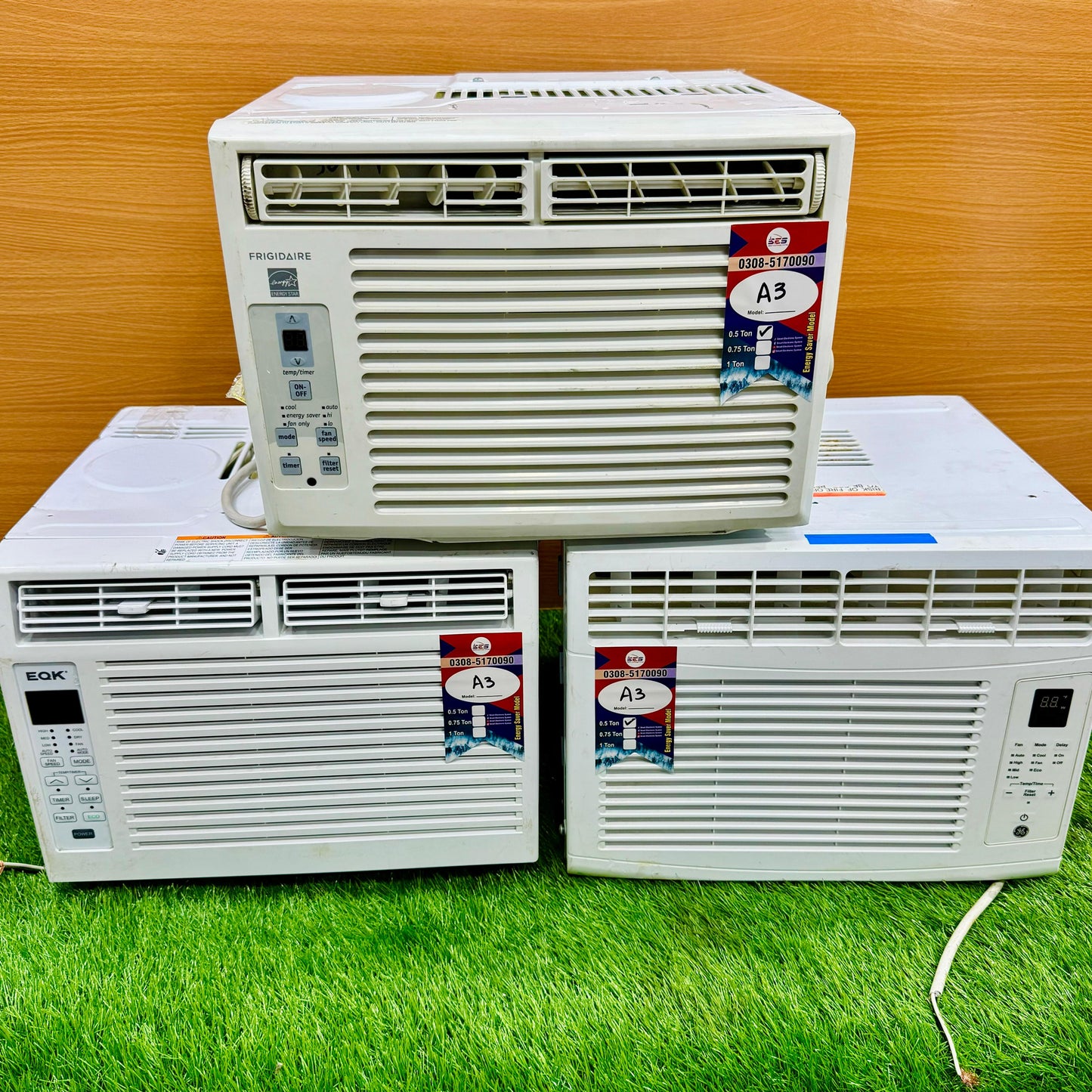 0.5 Ton Imported Window Ac 110V Model -A3 ( Condition 9/10)