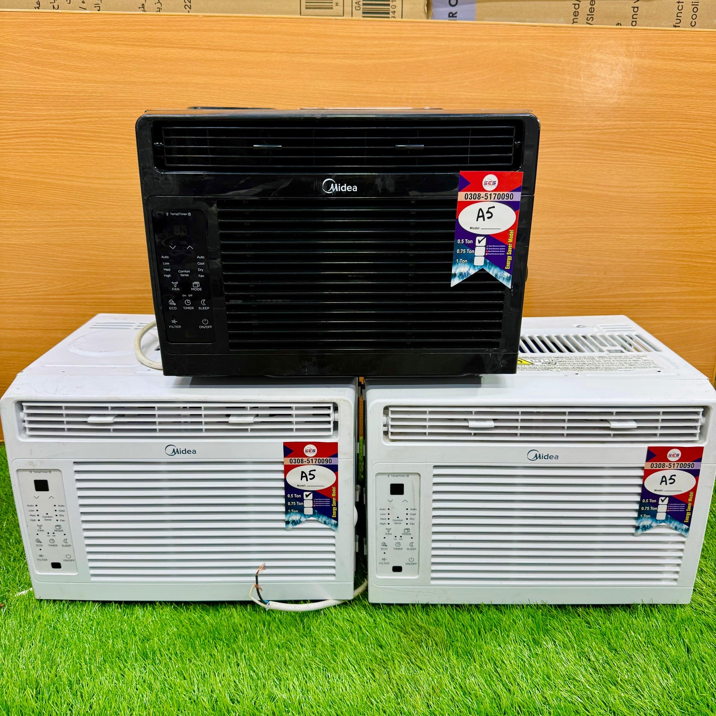 Media 0.5 Ton Imported Window Ac 110V Model- A5 Touch (A+ Condition 9/10)