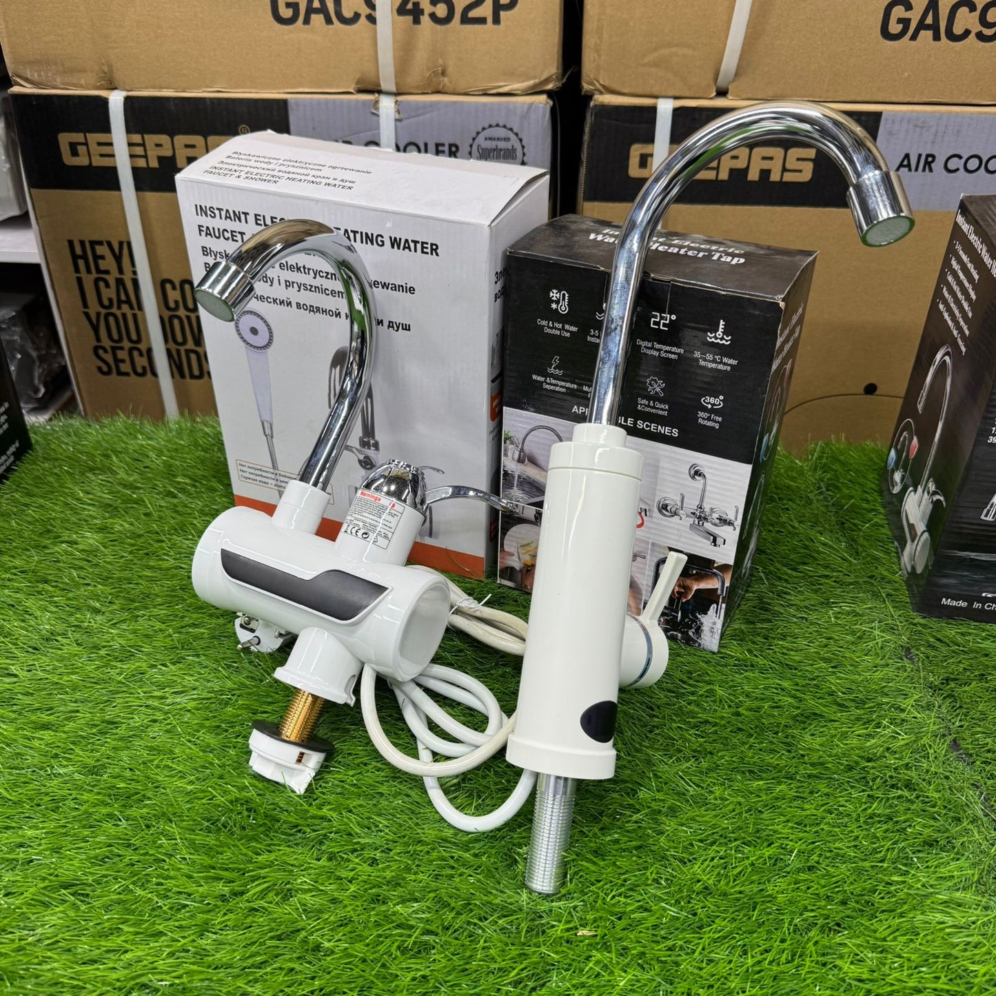 Small Electric Tap ( Basan & Kitchen Fitting )