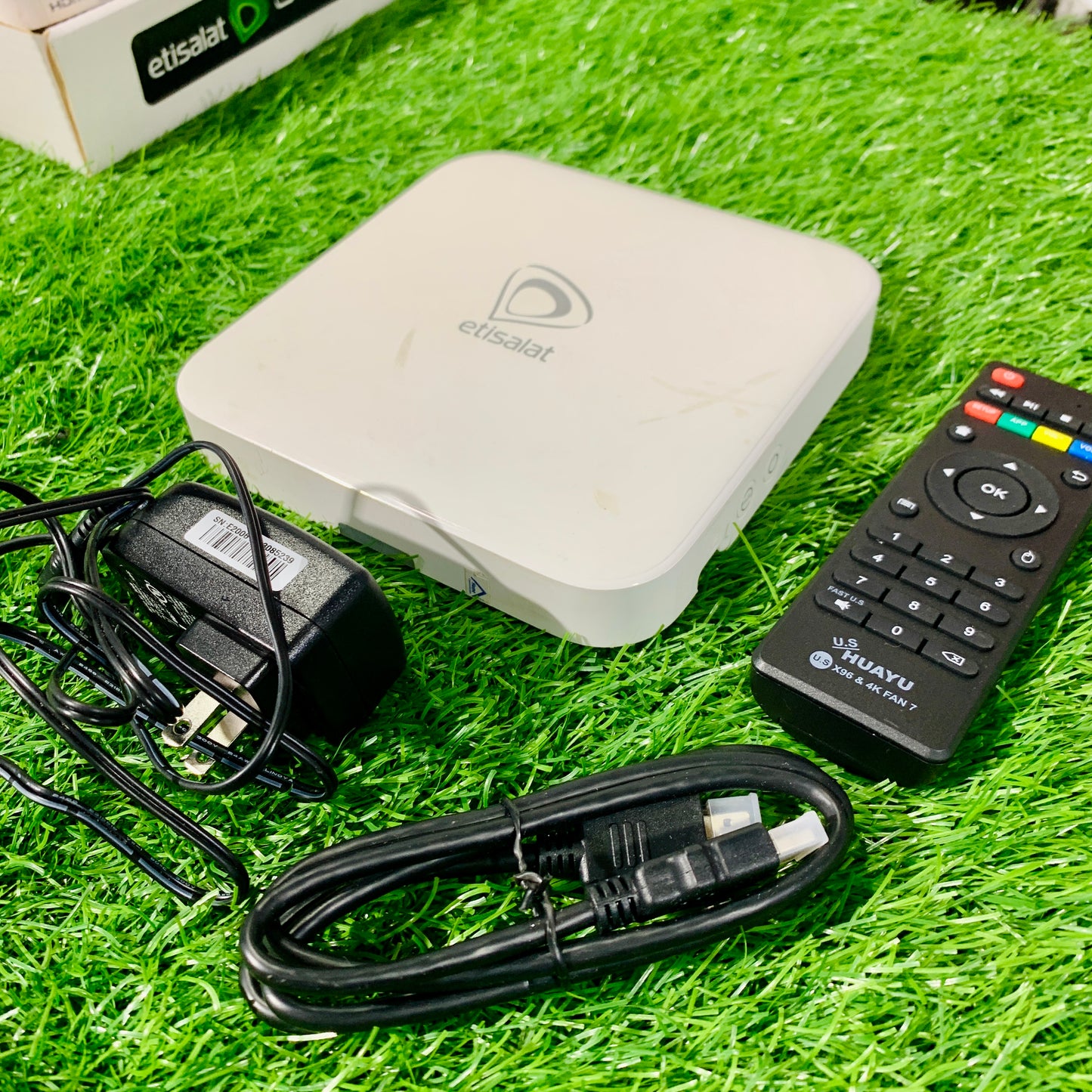 Etisalat Andriod tv box 7.0 Version 4k