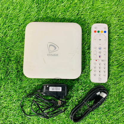 Etisalat Andriod tv box 9.0 Version 4k