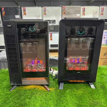 3D Flame Simulation Luxury Electric Heater Model GR-242/243