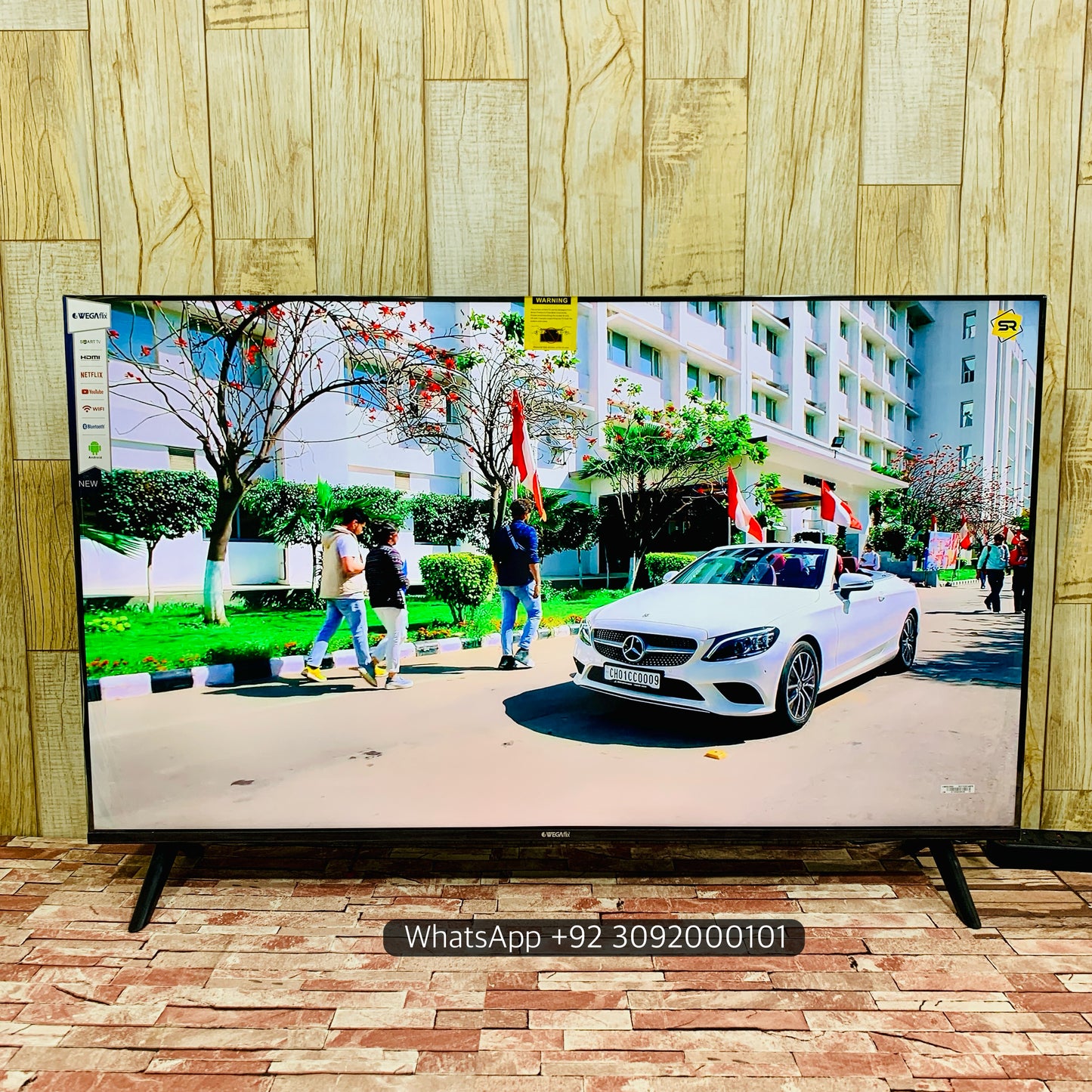 Malysian 55 Box (50”) 4K +Smart Led Tv New Model | Boderless Wegaflex Series