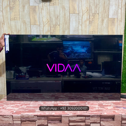 Vidaa 75 Box (65”) UHD 4K +Smart Led Tv New Model | Voice Remote Boderless Vidaa Amarcian Series