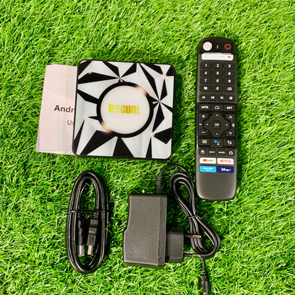 Me Cool Box Original Google Voice Remote  | With 1500+ Cable Chanel & Movies