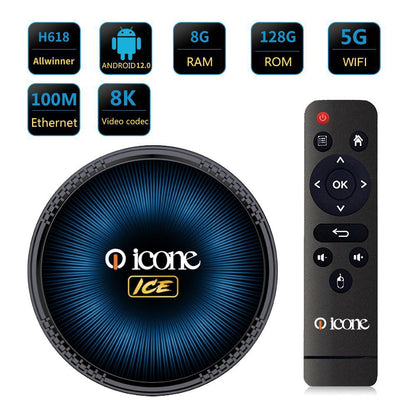 Icone Latest H618 Samrt Box Original | With 1500+ Cable Chanel & Movies